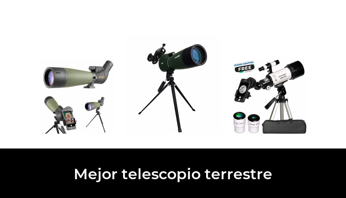 Gpure Telescopio Terrestre 4K Aumento de 10-300x Profesionales 0.5-3000m Visible FMC BAK4 Catalejo con Plegada Tr/ípode Adaptador de Smartphone Ni/ños Adultos para Exterior C/ámping